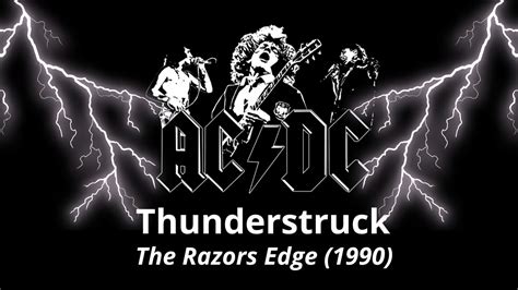 thunderstruck lyrics meaning